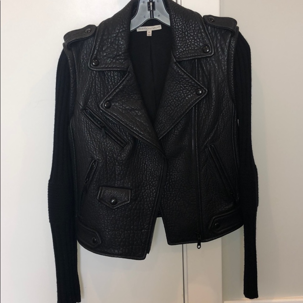 leather jacket